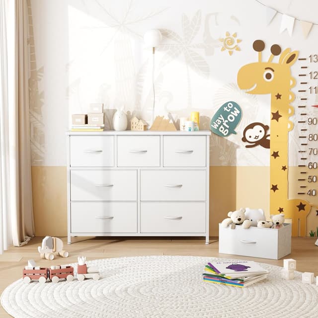 Detalle de CAIYUN 7 Drawer Chest of Drawers