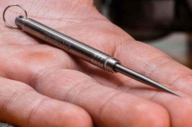 Detalle 1 de aZengear cure-dents en titane, lot de 2