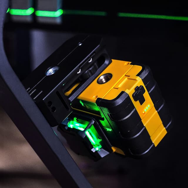Detalle de KAIWEETS KT360A – niveau laser croix vert 3x360° autonivelant avec mode manuel