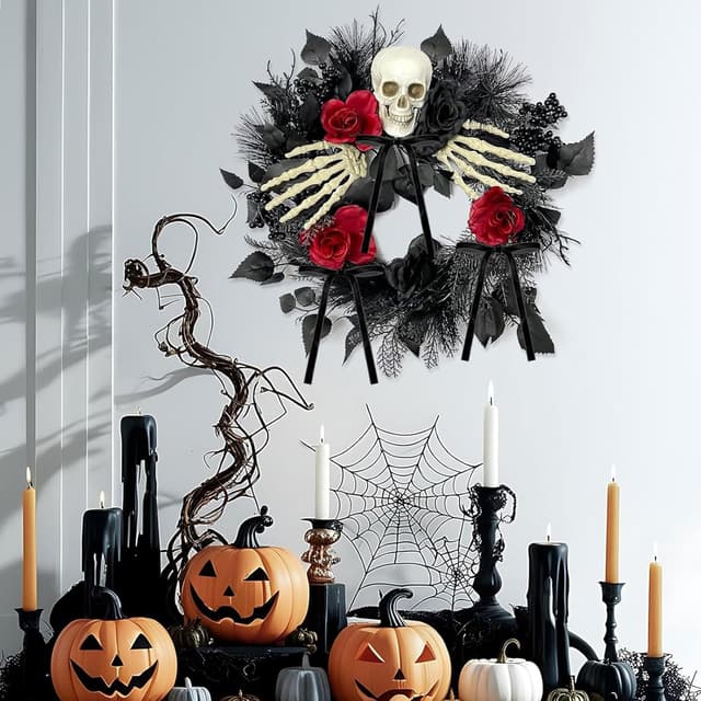 Detalle de 30 Pack Black Velvet Christmas Tree Bows – Vintage-style wreath ribbon bows for indoor or outdoor decorating