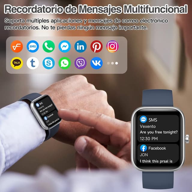 Thumbnail 2 de Konitee Smartwatch con Llamadas y Deportes