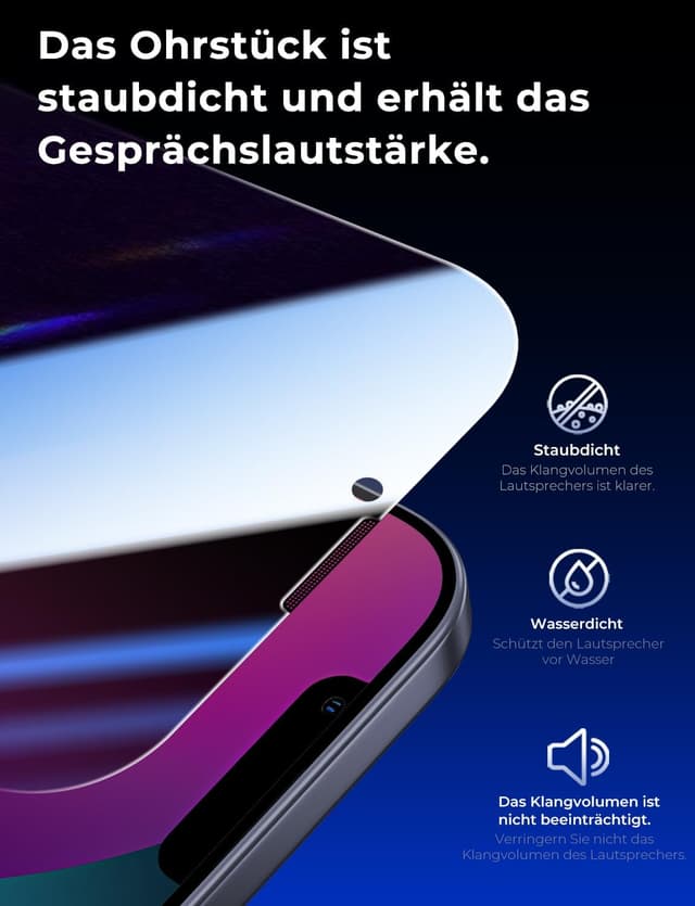 Thumbnail 5 de MAGIC JOHN Sichtschutzfolie 6,1 Zoll