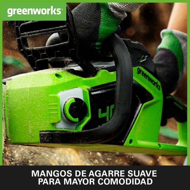 Thumbnail 4 de Greenworks GD40CS18K2X Motosierra a Batería 🪚