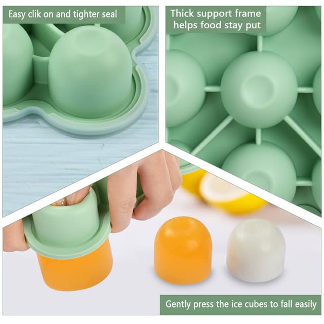 Detalle 2 de Babynahrungs-Behälter mit 12 Fächern