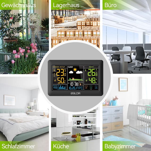 Thumbnail 6 de Konsen Wetterstation 7,4 Zoll 📡