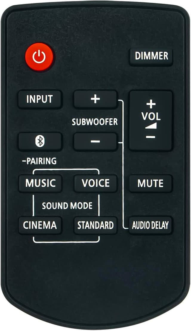 Detalle de VINABTY N2QAYC000119 remote control 8m IR