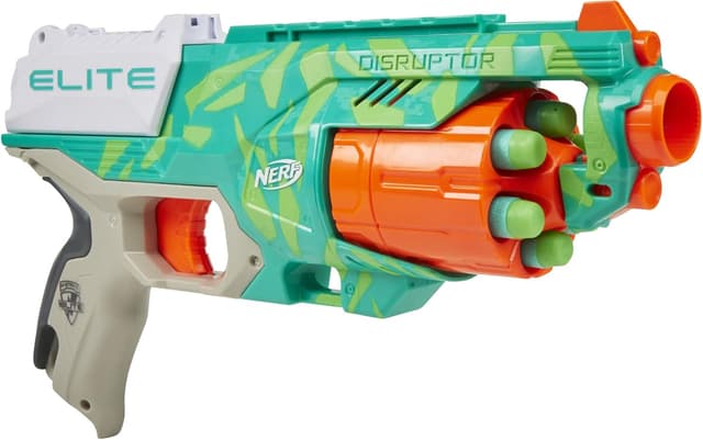 Detalle de NERF Elite Disruptor Blaster 6-Dart Drum