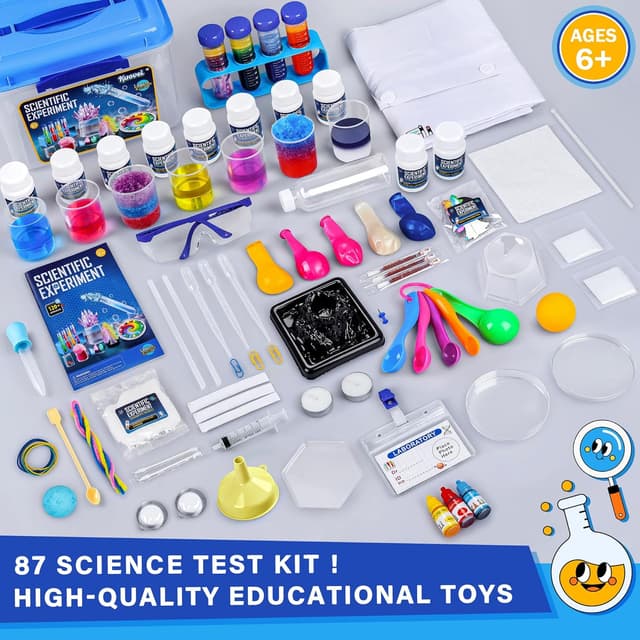 Detalle 2 de Kuovei Science Kit 120 Experiments 🔬