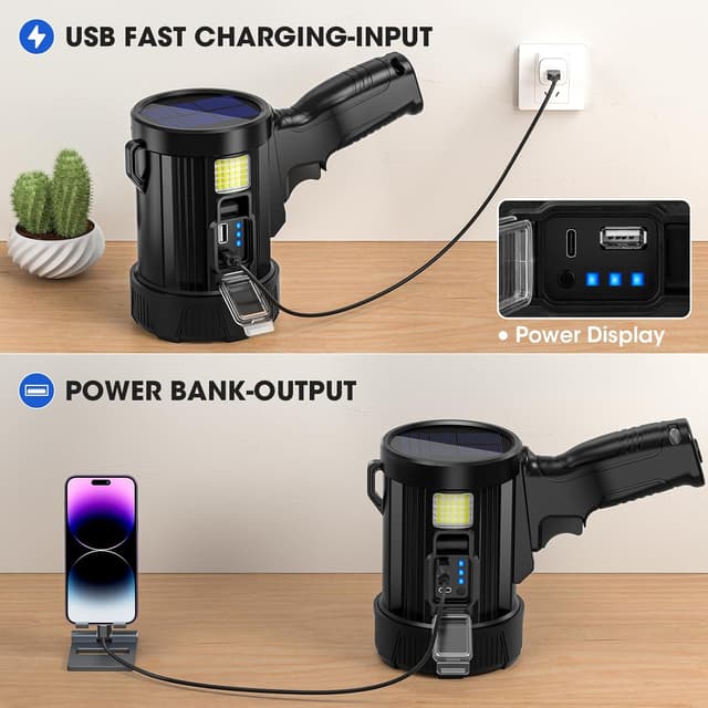 Detalle de Kmivo 99000-lumen spotlight