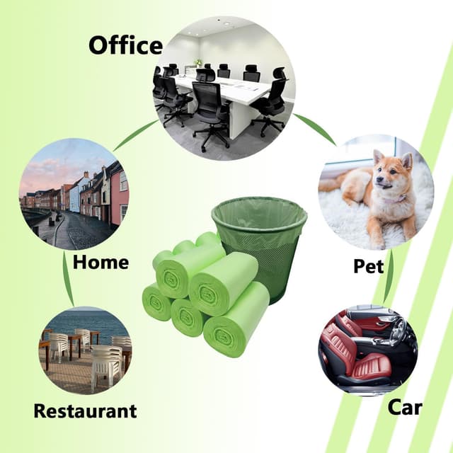 Thumbnail 3 de KeenKiD Small Biodegradable Bin Bags 6L, 120 count ๐