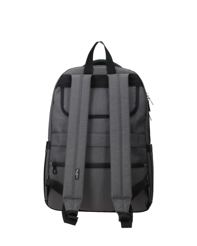 Detalle de Pepe Jeans Waltford mochila 13,3 con bolsillo frontal y capacidad de 18 L