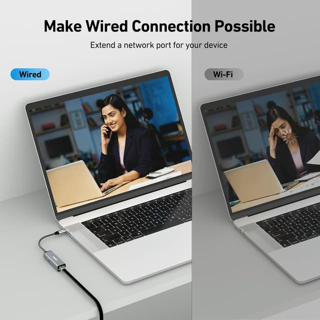 Thumbnail 4 de BENFEI USB-C to Ethernet Adapter 100W ๐