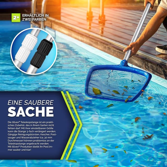 Thumbnail 6 de tillvex Asta telescopica per Piscina 1,20–3,60 m