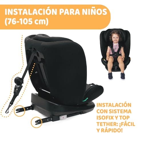 Detalle de Chicco Mokita I-Size, silla coche 76–150 cm