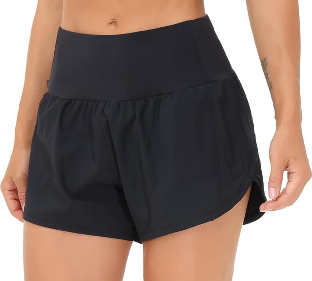 Thumbnail 5 de THE GYM PEOPLE High Waisted Running Shorts