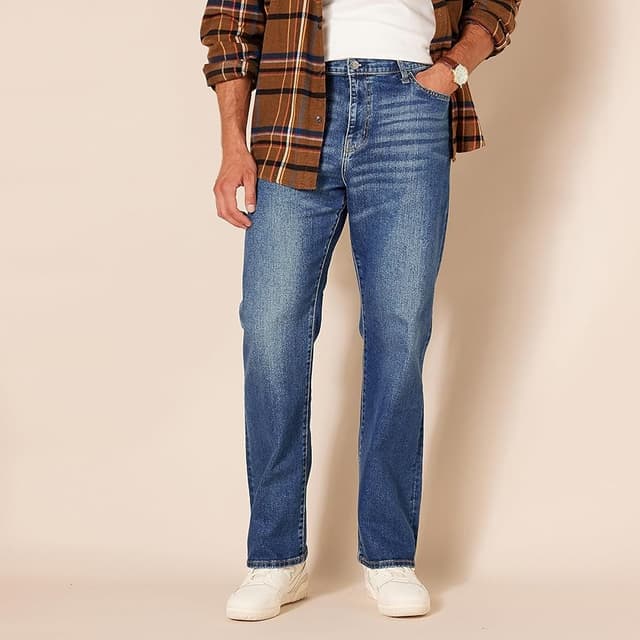 Thumbnail 4 de Amazon Essentials Pantalón vaquero recto 29W×34L