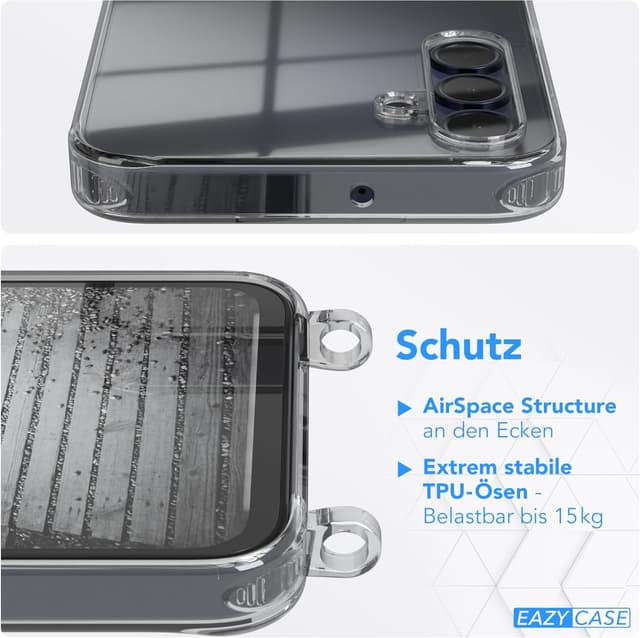 Detalle de EAZY CASE Handykette für Galaxy A15, TPU