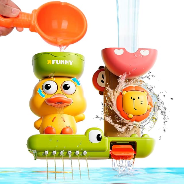 Detalle de Bath Toys for Toddlers 3‑piece Suction Set