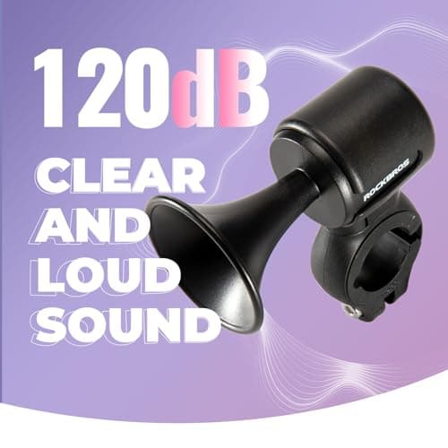 Thumbnail 2 de Rockbros Sonnette Vélo Électrique 120 dB ⚙