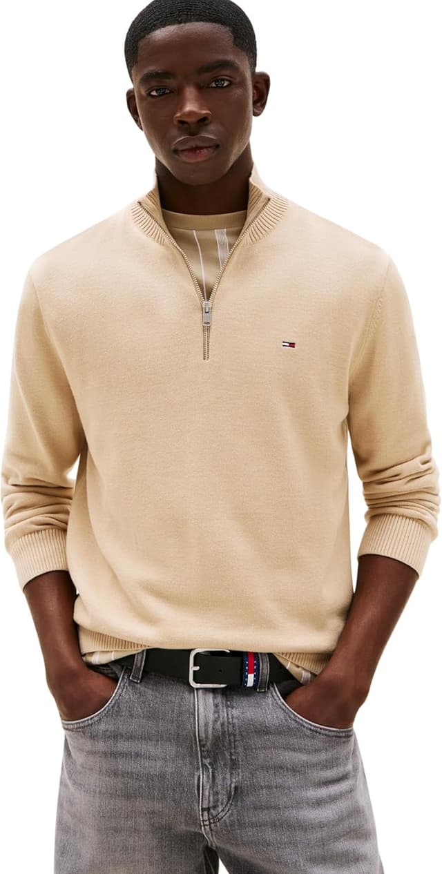 Thumbnail 6 de Pullover Tommy Jeans con zip light uomo