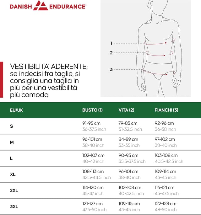 Thumbnail 5 de DANISH ENDURANCE Maglia Termica Uomo 180 g/m² 🧣