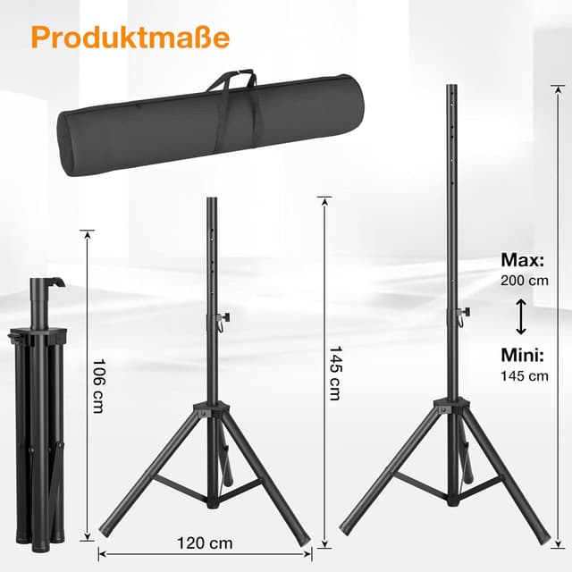 Thumbnail 2 de Sealong Heavy Duty Dartständer für Dartscheibe, höhenverstellbar 106–200 cm