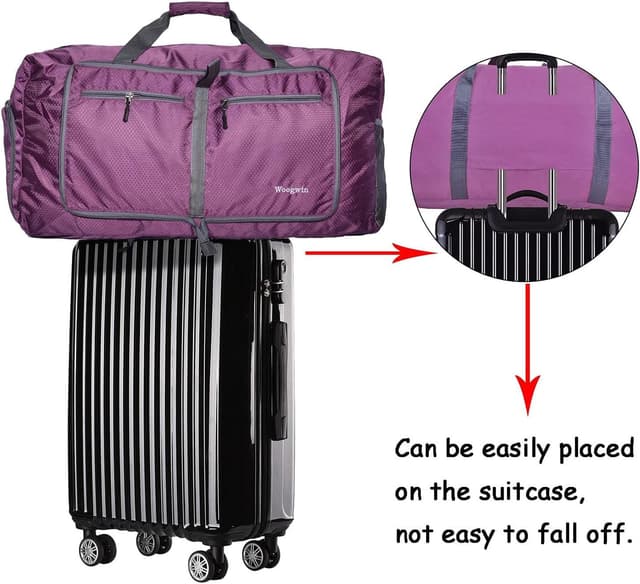 Thumbnail 2 de ehsbuy 60L Foldable Travel Duffle Bag
