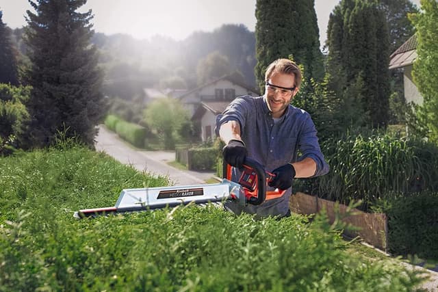 Detalle de Einhell Akku-Heckenschere GE-CH 18/60 Li-Solo (Power X-Change) mit 60 cm Schnittlänge