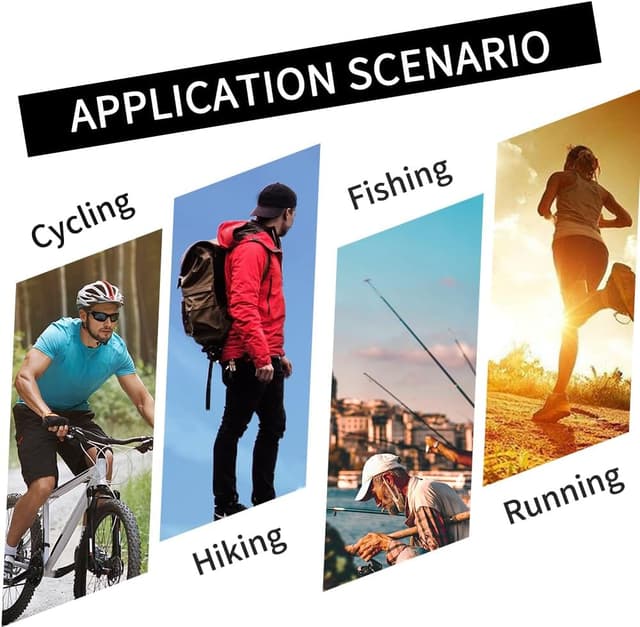 Thumbnail 6 de HGDGears Polarized Sport Sunglasses 70mm lens