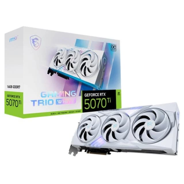 Imagen de MSI GeForce RTX 5070 Ti GAMING TRIO OC 16 GB GDDR7 gráfica para gaming en OfertitasTOP