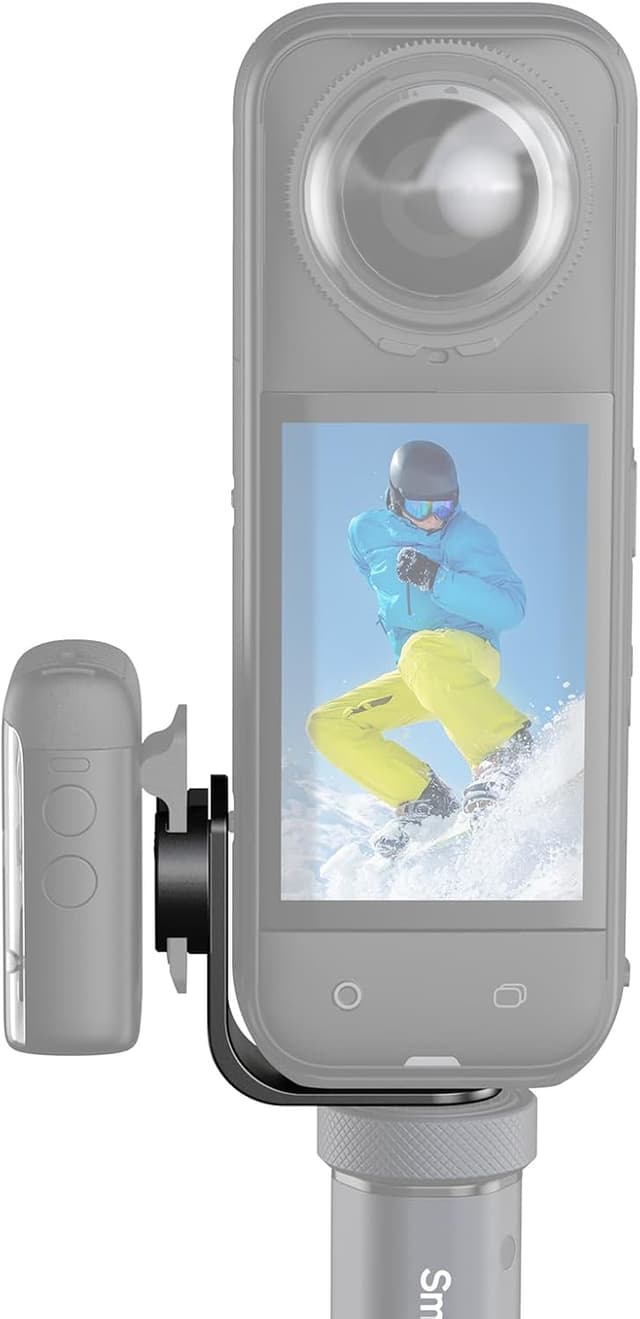 Detalle de SMALLRIG Cold Shoe Mount 360° Blitzschuhhalterung für Insta360 X5/X4 & DJI Mic 3 – 5825