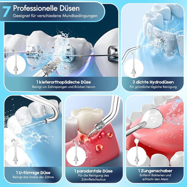 Thumbnail 4 de Munddusche Kabellos Water Flosser