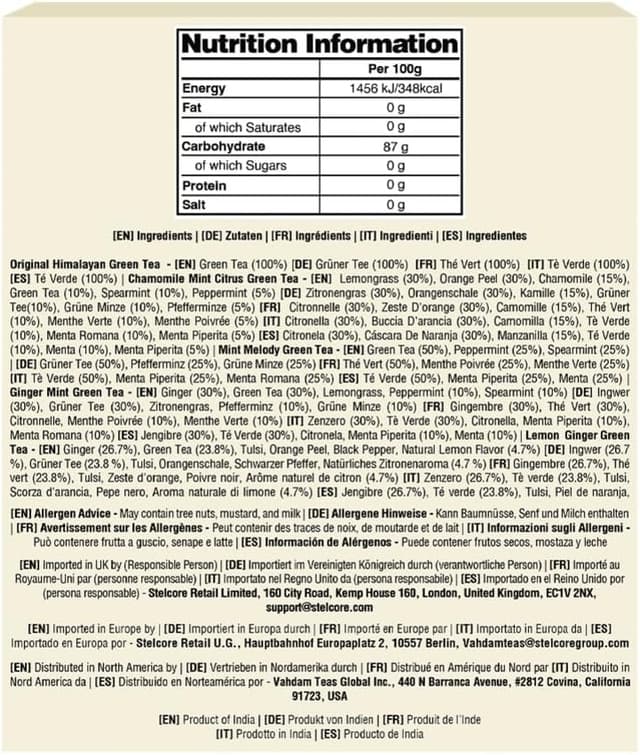 Thumbnail 8 de Taza de Té Verde Assortment 🌱 4x5 Variantes