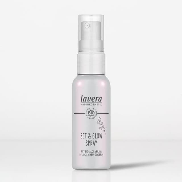 Detalle 2 de lavera Set & Glow Spray Fixation maquillage