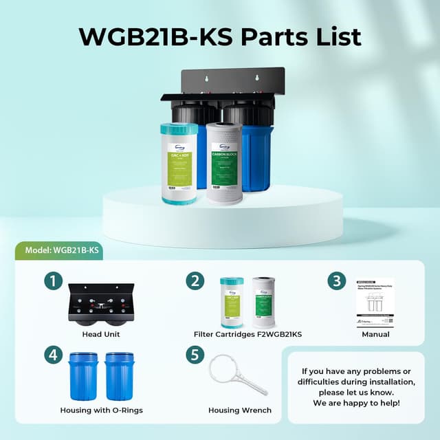 Thumbnail 5 de iSpring WGB21B-KS purificador de agua 15 GPM