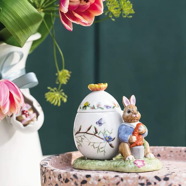 Detalle 2 de Villeroy & Boch Bunny Tales Max : petite boîte décorative en porcelaine dure pour friandises de Pâques