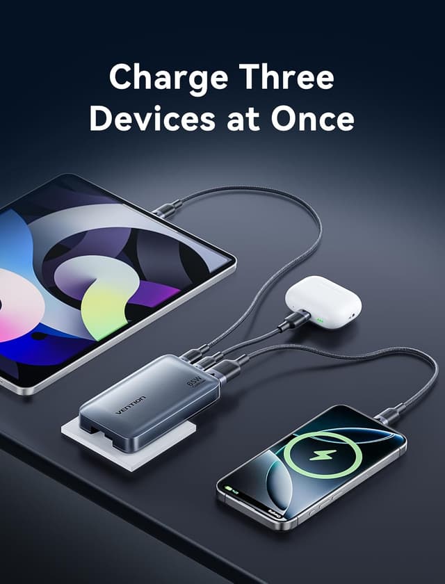 Thumbnail 6 de Vention 65W USB-C fast multi charger