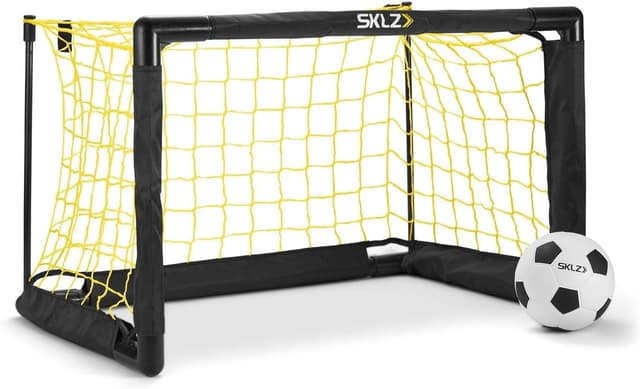 Detalle de SKLZ Pro Mini Cage de but à assembler avec ballon souple 12,7 cm
