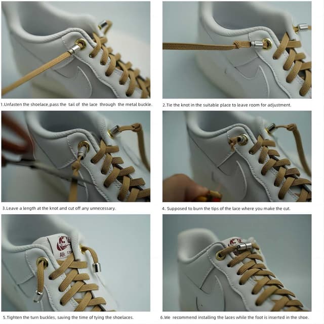 Detalle 1 de VICT POPU Elastic Laces Flat No Tie