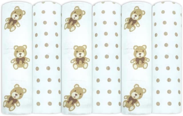 Detalle de MuslinZ Muslin Squares 6 pack 70 cm