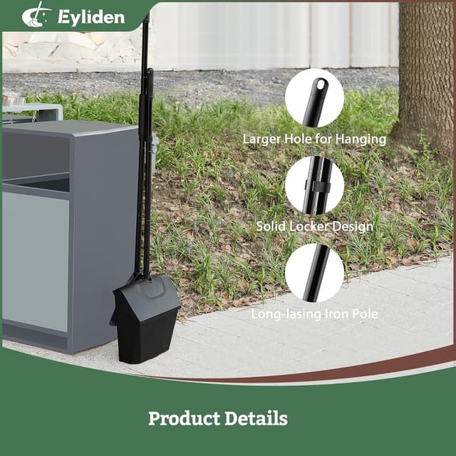 Thumbnail 4 de Eyliden Long Handled Dustpan and Brush Set