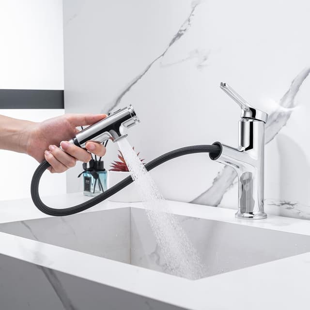 Thumbnail 5 de LakeBayMZC Rubinetto Bagno Doccetta Estraibile 3 Modi