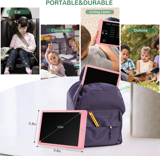 Detalle de TEKFUN 10-inch LCD Writing Tablet for Kids 🎨