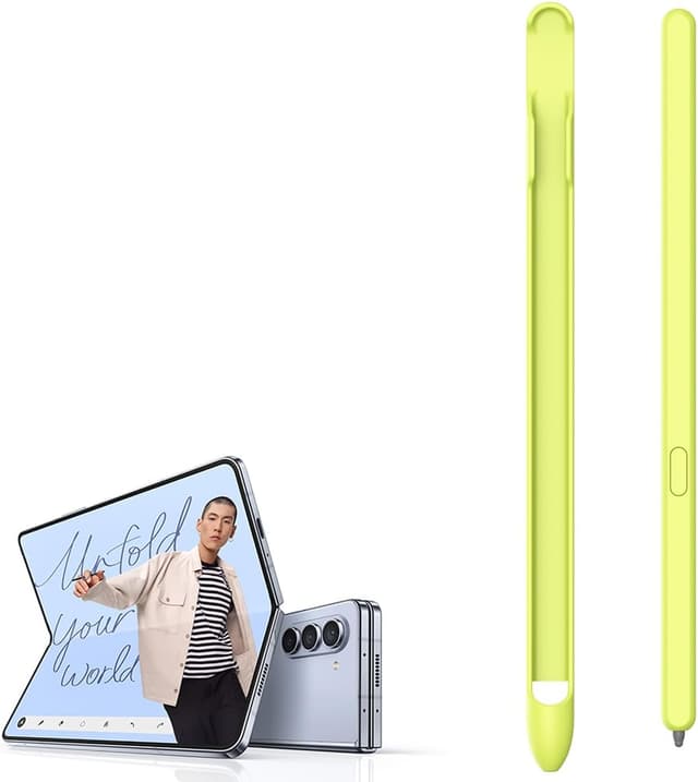 Detalle de BaiFu Sostituzione S Pen per Samsung Galaxy Z Fold6/Z Fold5/Z Fold4/Z Fold3 con slot per S Pen (Fold Edition) – Verde