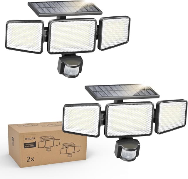 Detalle de Philips Solar Security Light 302 LEDs 1200lm