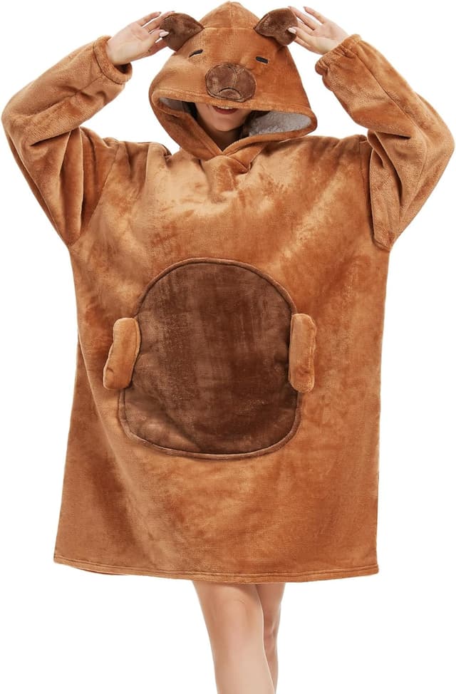 Detalle 2 de LATH.PIN Sweat à Capuche Couverture Plaids