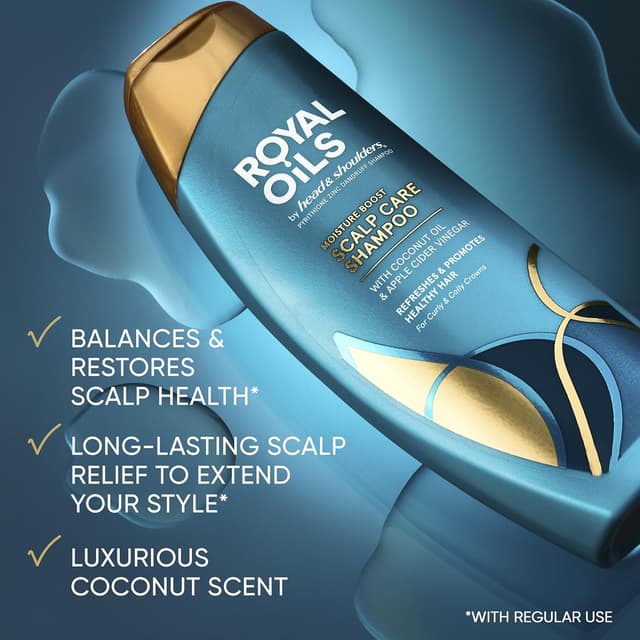 Detalle 2 de Head & Shoulders Royal Oils Anti-Dandruff 31.4 fl oz