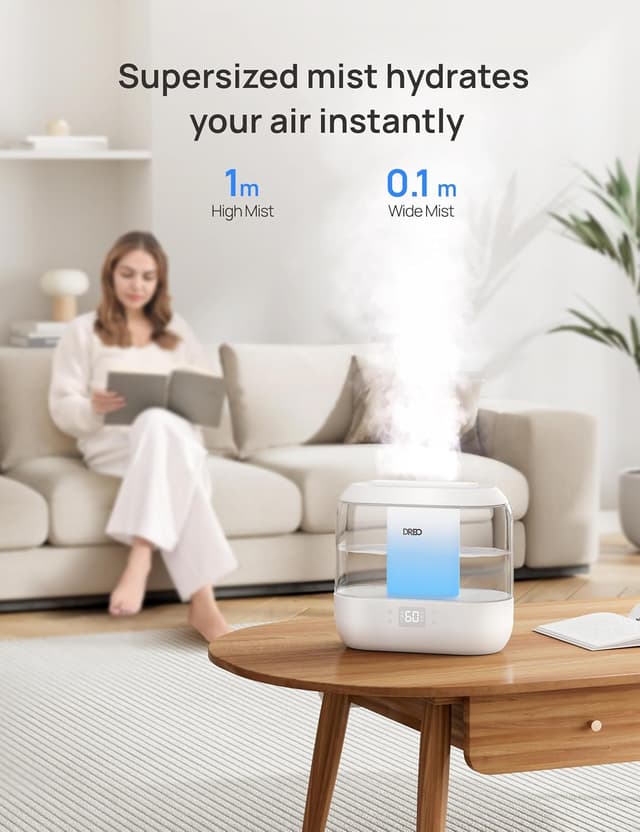Detalle 2 de Dreo Schlafzimmer Luftbefeuchter 4 l