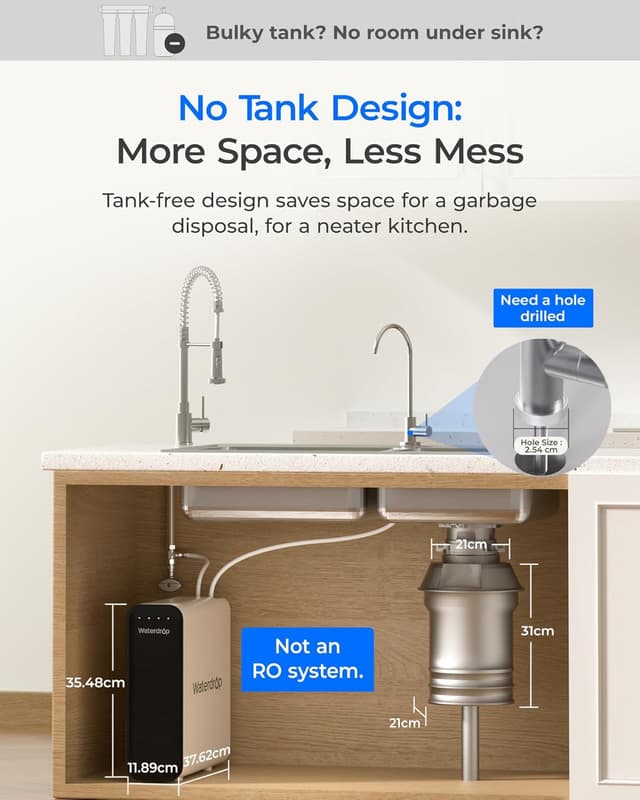 Thumbnail 2 de Waterdrop TSU 0,01 μm sistema sotto il lavandino 🚰