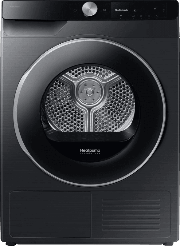 Detalle de Samsung DV90DG6845LBU2 Wäschetrockner mit AI Dry+ und Hygiene Care